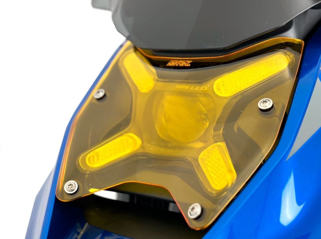 WRS Headlight Protection BMW R1300gs Yellow Bm096gf