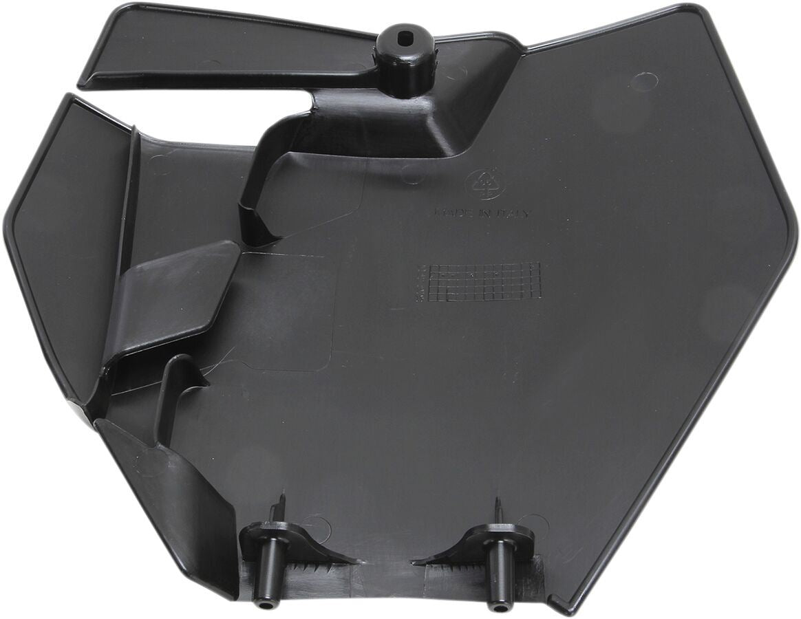 UFO FRONT NUMBER PLATE KTM BLACK KT04063-001