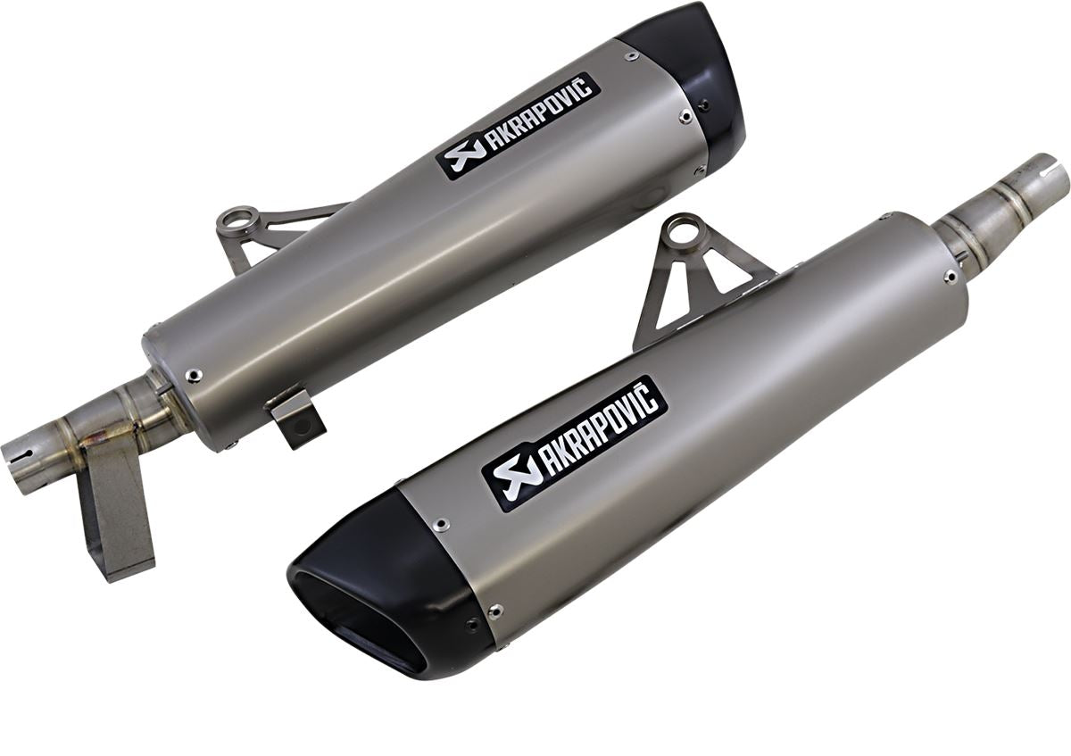 Akrapovic Slip-On Line Muffler TI For Triumph Bonneville 1200 T120 16-20 S-T12SO4-HCQT
