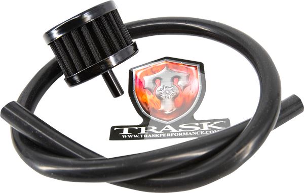 Trask Vented Transmission Top Cover For Harley FLFBS 1868 2017-2024 TM-2041BK