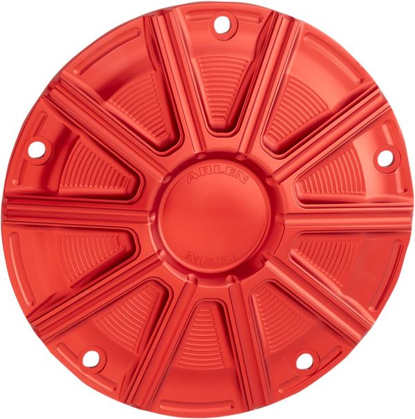 Arlen Ness 10-Gauge Derby Cover Red For HD FLFB 1750 99-20 700-022