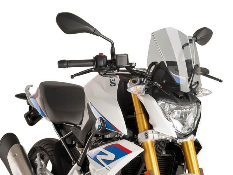 PUIG New Generation Sport Screen Black for BMW G310 R 16-25 8920N