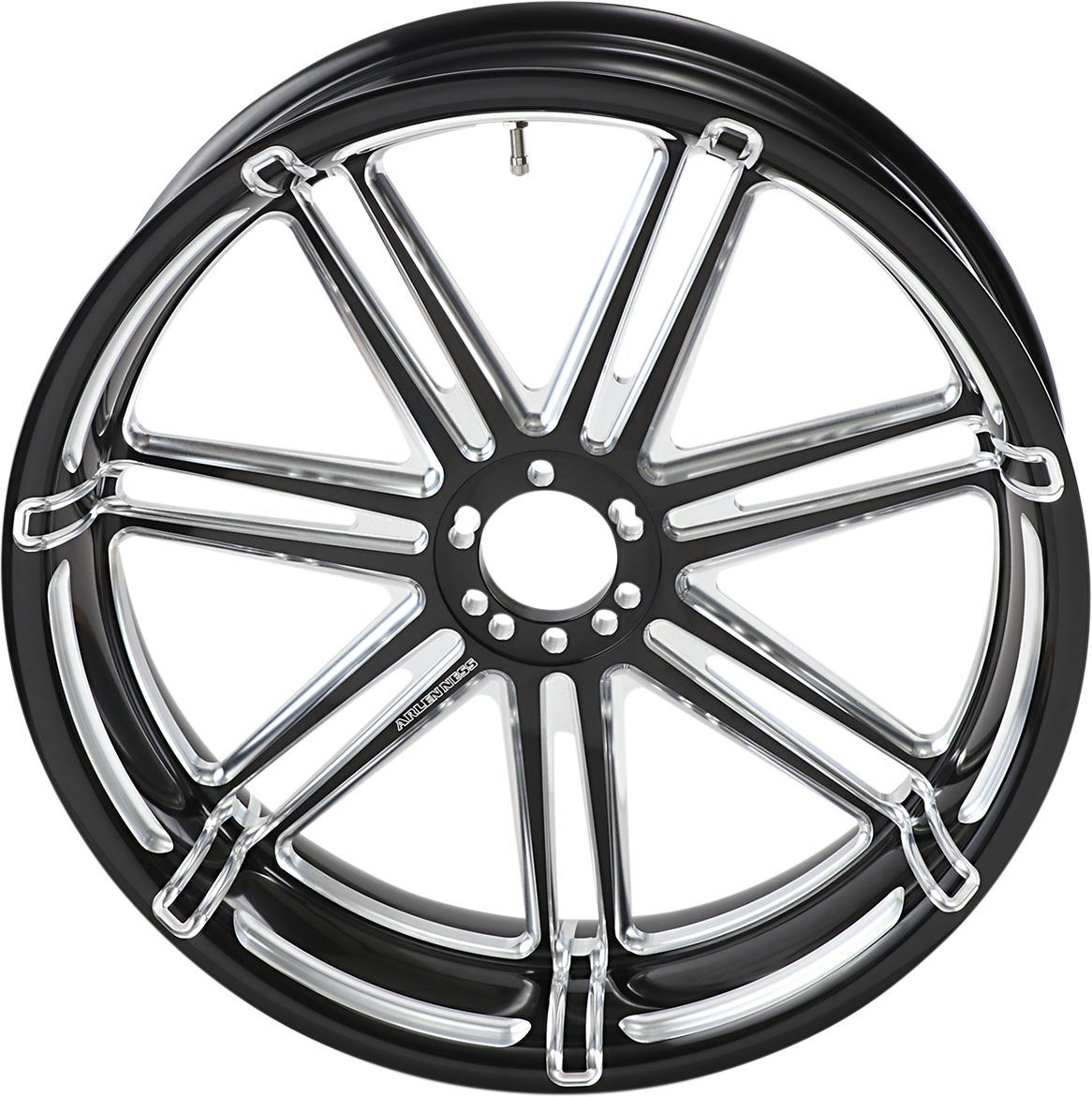 Arlen Ness 7-Valve Forged Billet Rim Black For Indian Chief 116 08-22 71-522
