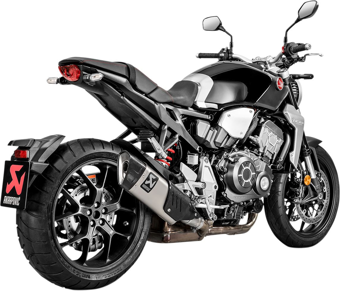 Akrapovic Slip-On Line Muffler TI/CF For Honda CB 1000 R 18-24 S-H10SO20-HAPLT