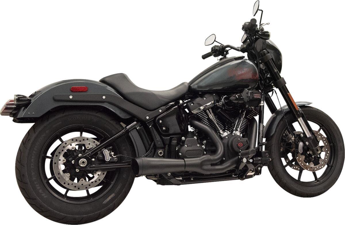 Bassani 2-Into-1 The Ripper Exhaust System For Harley Davidson Fxbb 18-25 1s75b