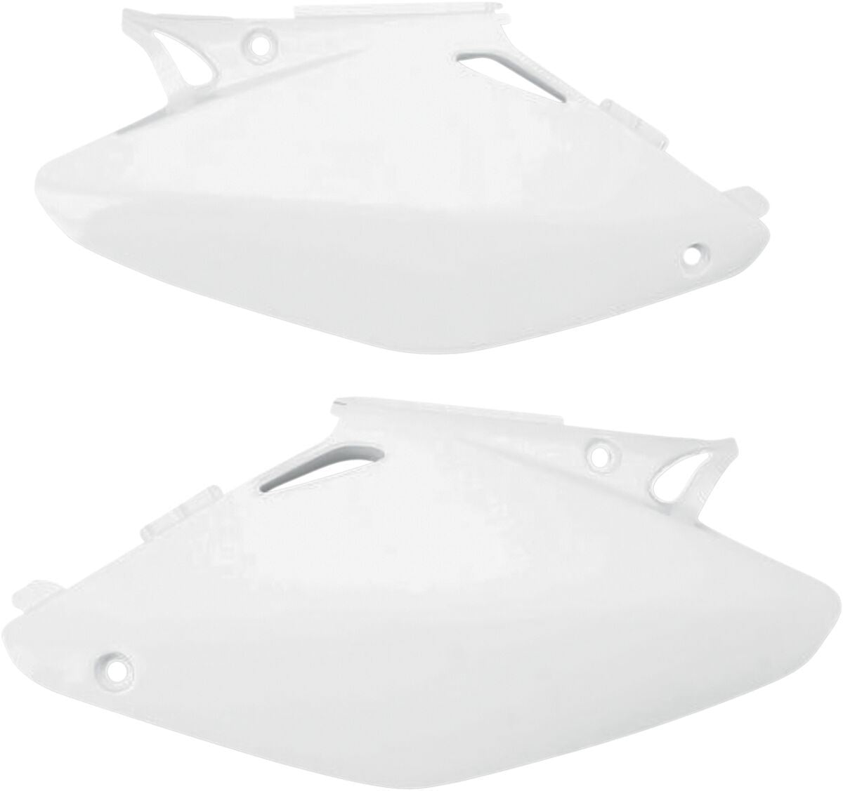 UFO SIDE PANELS HONDA CR125/250 WHITE HO03690-041