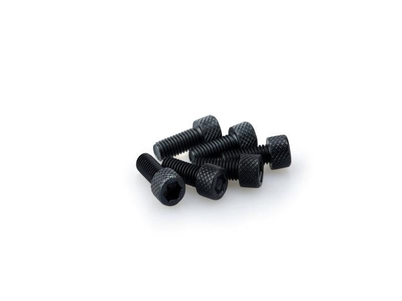 PUIG M5 15mm Allen Screws x 6 Black Universal 0363N