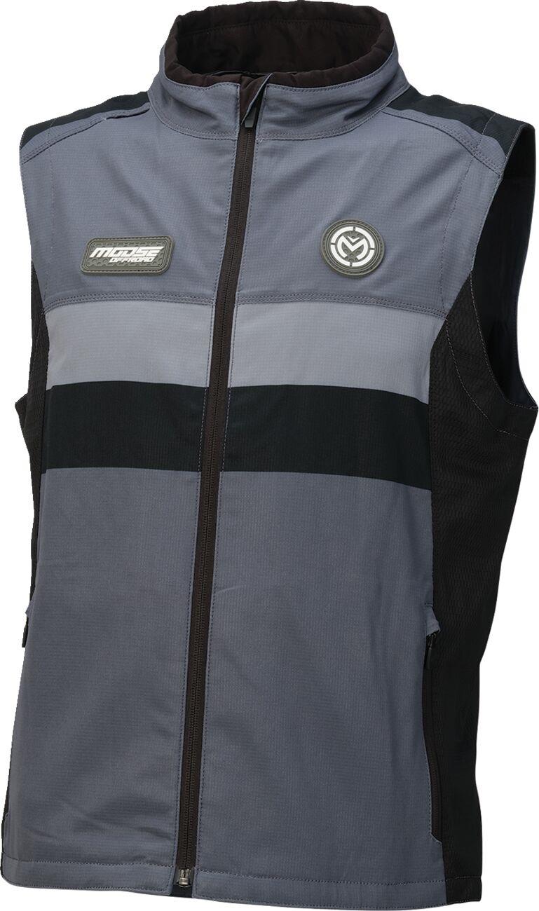 MOOSE OFFROAD Moto Vest GRAY/BLACK 2025 Model
