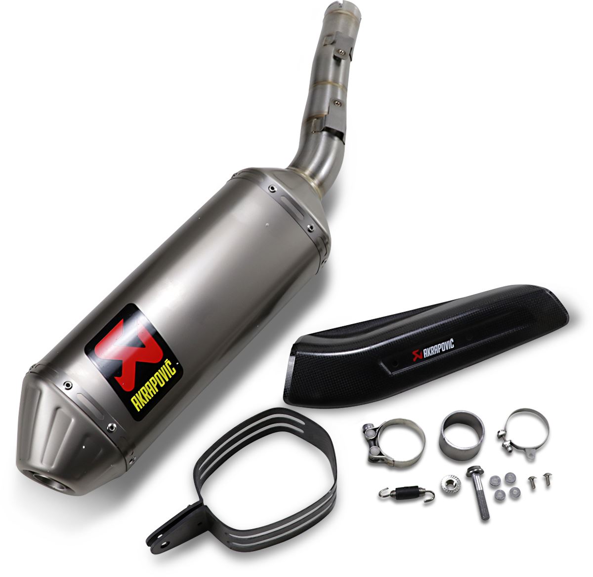 Akrapovic Slip-On Line Muffler TI For Yamaha XTZ 690 18-20 S-Y7SO2-HFTT