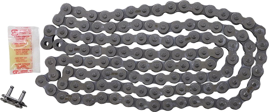 RK Motorcycle Drive Chain 420 MXZ 126L NONSEAL Natural 420MXZ126CL