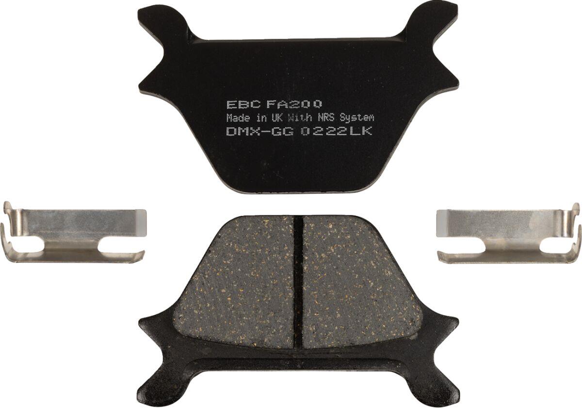 EBC Organic Harley/Buell Brake Pads For Harley Davidson XLH 883 1987-1999 FA200