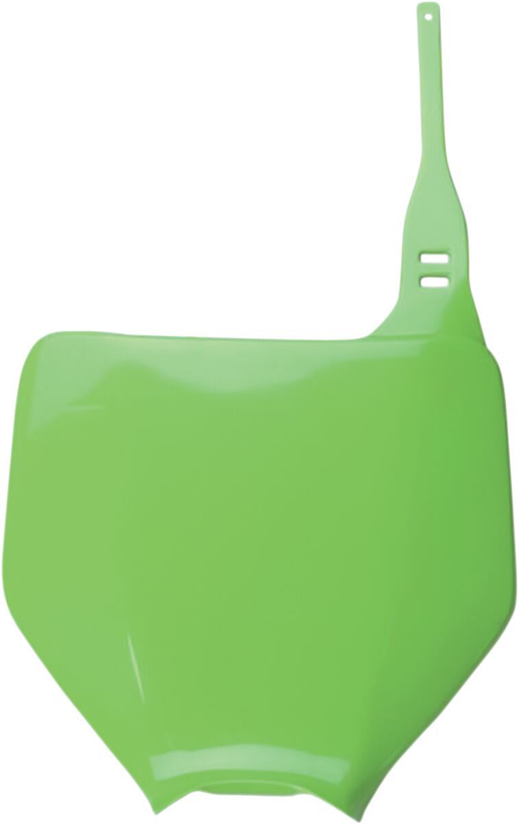 UFO FRONT NUMBER PLATE KAWASAKI KX125/250 KX-GREEN KA03740-026