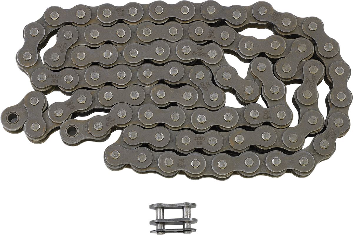 RK Motorcycle Drive Chain 520 82L NONSEAL Natural 52082CL