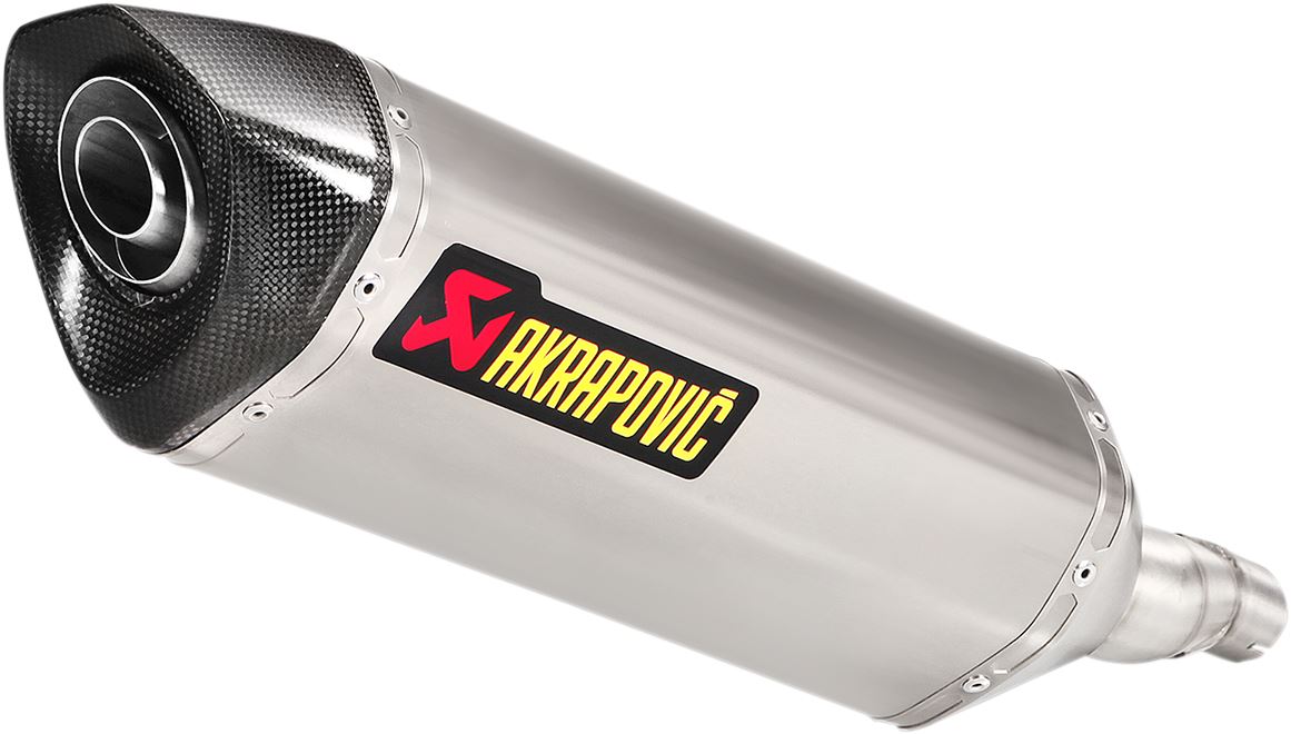 Akrapovic Slip-On Line Muffler TI/CF For Honda NC 750 X 12-20 S-H7SO2-HRT