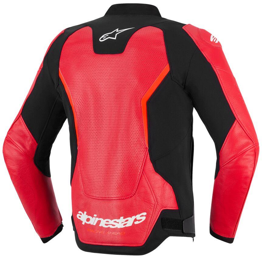ALPINESTARS GP Force Airflow v2 Leather Jacket Red