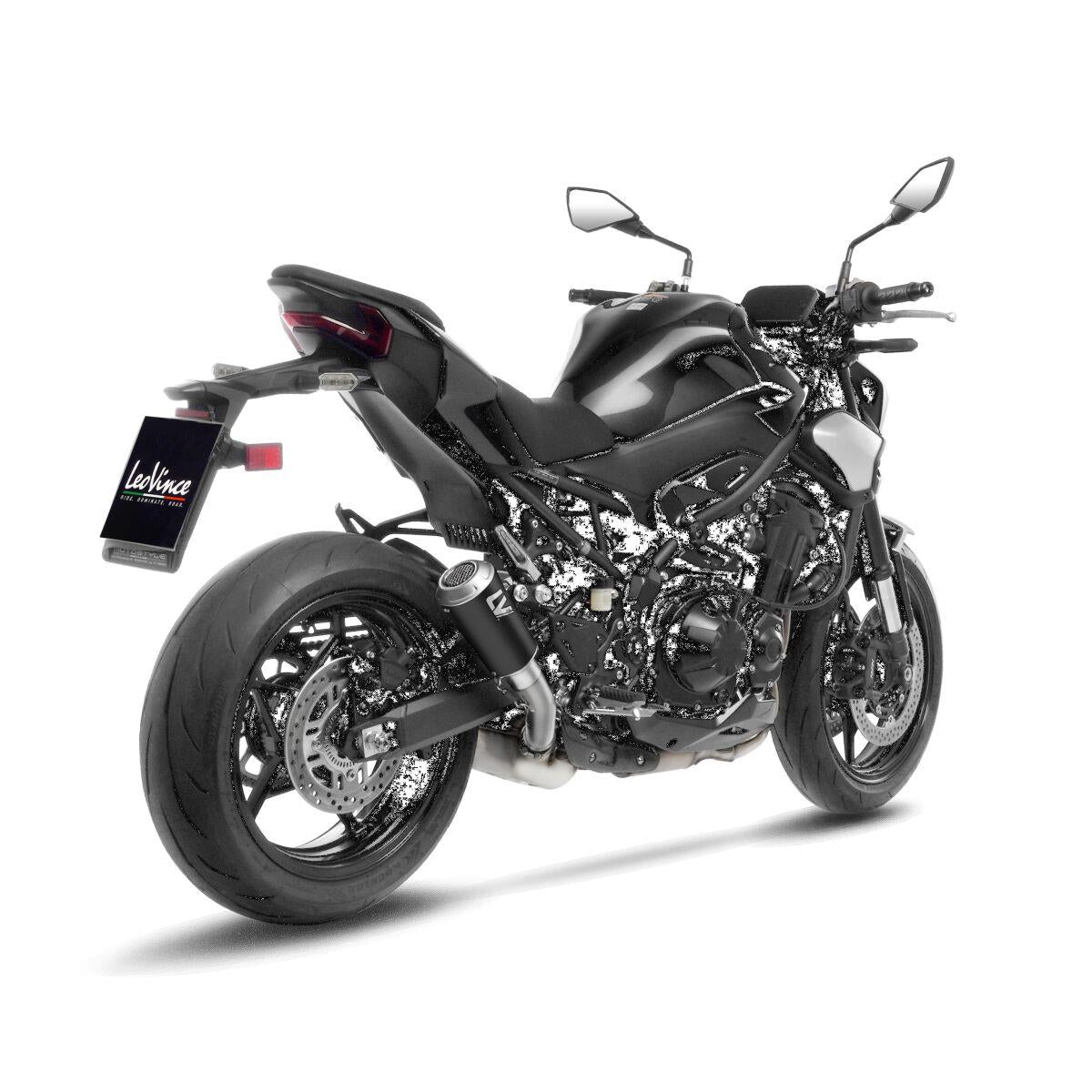 Leovince LV-10 Black Edition Slip-On Muffler For Kawasaki Z 900 ABS 2025 15270B