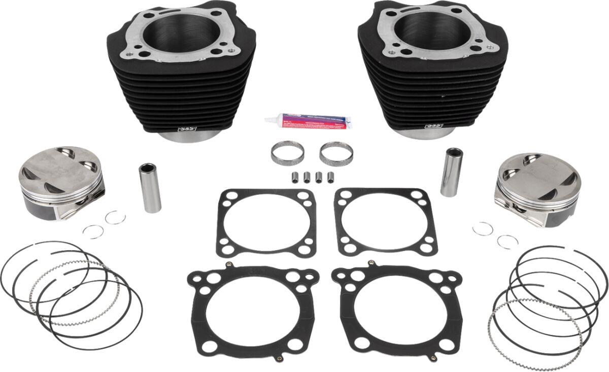 S&S Cycle Big Bore Cylinder Kit For Harley FLHTK 1868 2017-2023 910-0849A