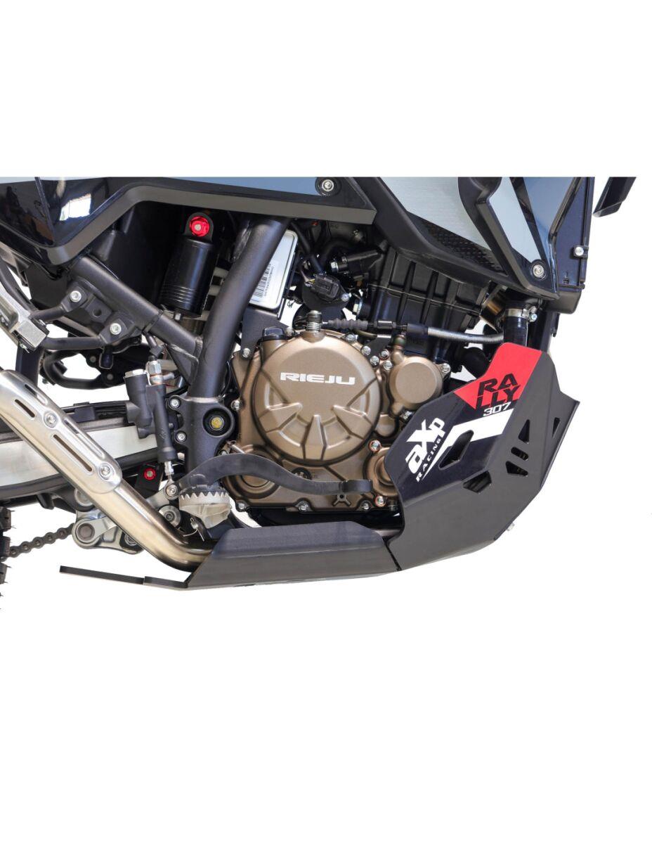 AXP RACING Adventure Skid Plate for Rieju Aventura Rally 307 Black AX1845