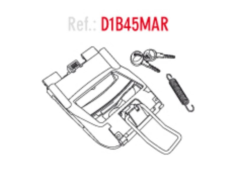 SHAD Replacement Locking Mechanism - SH40/SH45 D1B45MAR