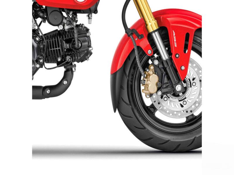 PUIG Front Fender Extender Black for Honda MSX125 Grom 21-25 21166N