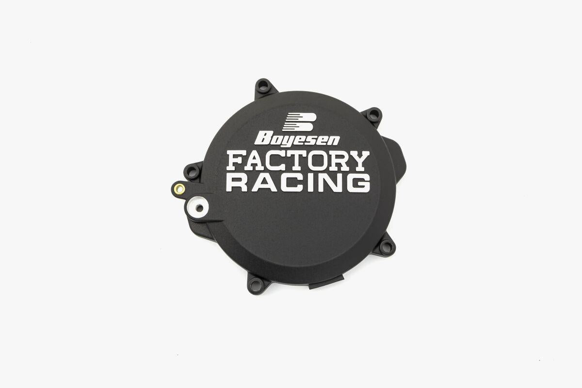 Boyesen Factory Clutch Cover For KTM SX 85 17/14 2018-2024 Black CC-46AB
