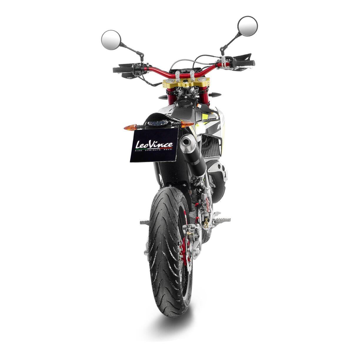 Leovince X-FIGHT Slip-On Muffler 2-Stroke For Fantic XE 50 2021-2024 17006B