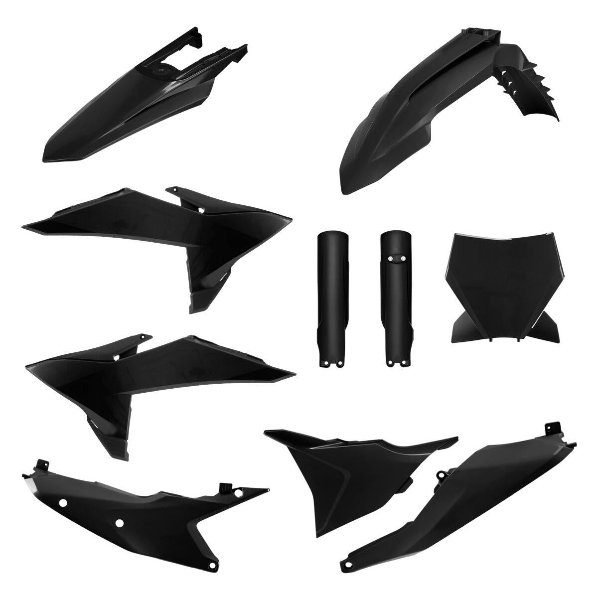 Polisport Complete Body Kits For KTM SX 125 2025-2026 Black Gloss Finish 91615