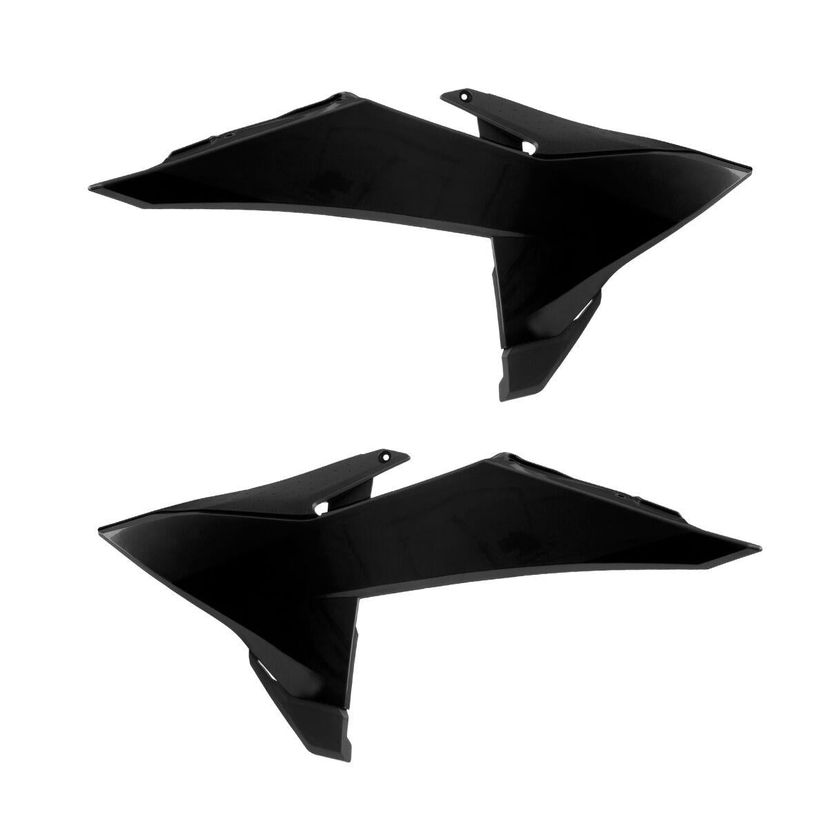 Polisport Radiator Covers For KTM SX 125 2025-2026 Black Gloss 8506100003