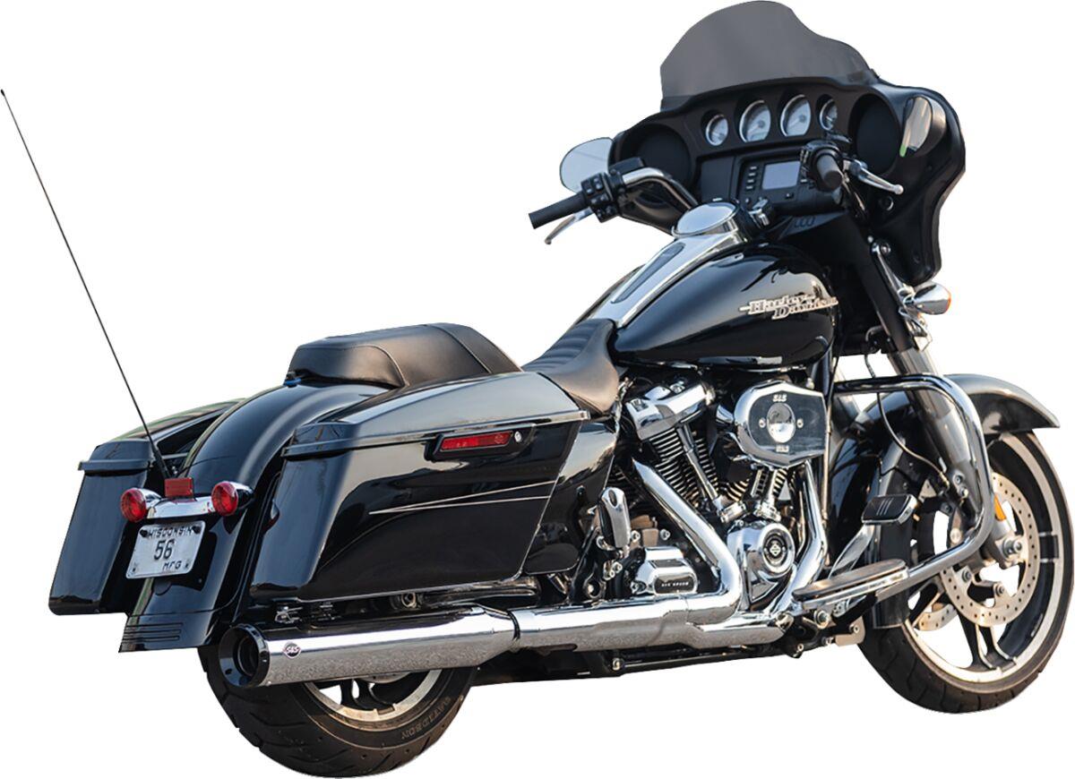 S&S Cycle Exhaust Conversion Kit 2-into-1 For Harley FLHX 1977 17-26 550-1166