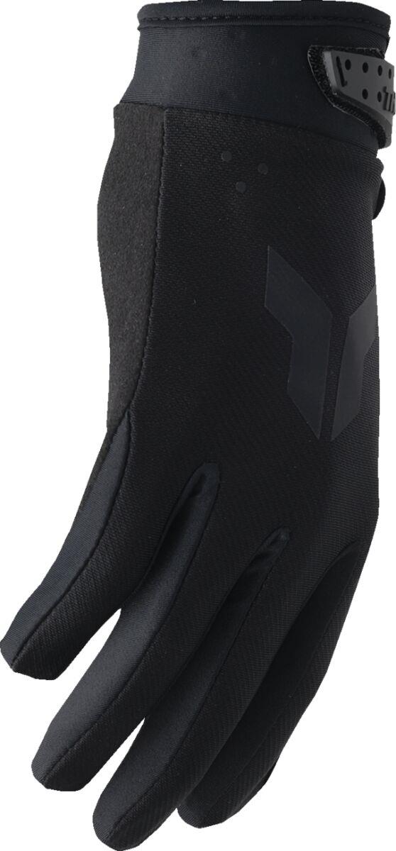 THOR Youth LAUNCHMODE Split Gloves Black