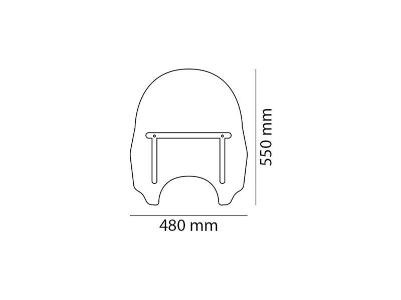 Puig Daytona III Screen Clear 6015W