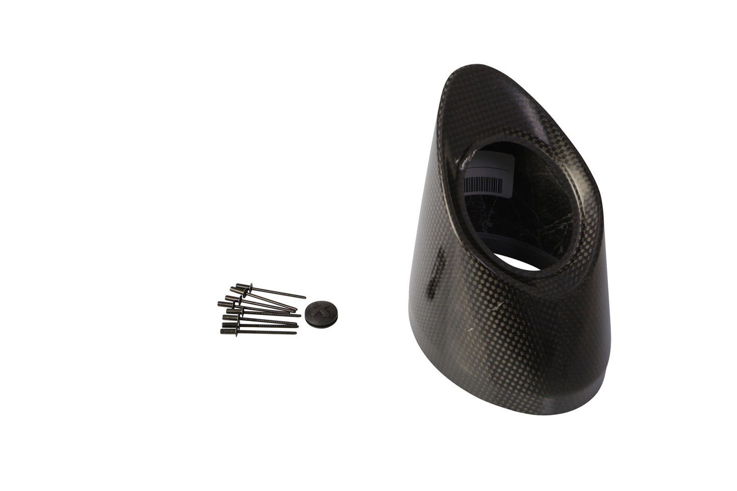 Akrapovic End Cap CF Black V-EC48