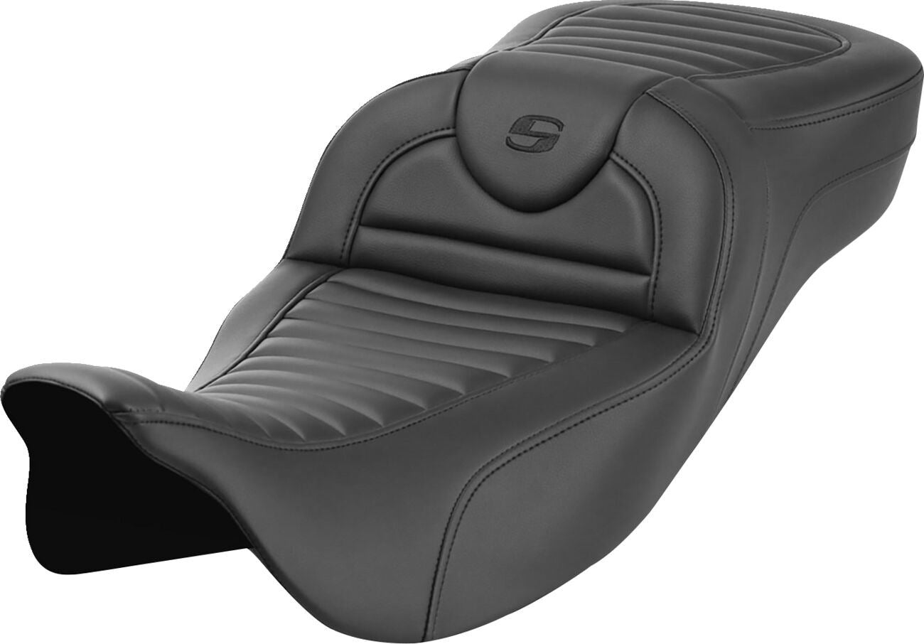 Saddlemen Roadsofa Extended Reach Leather Seat Without Backrest For Harley Davidson FLHXS 1868 ABS 08-23 808-07B-20300