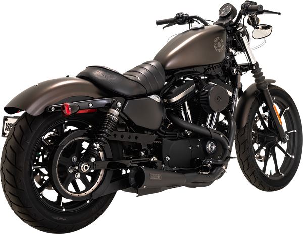 Vance & Hines 2-into-1 Upsweep Exhaust System For HD XL 1200 V 04-13 47627