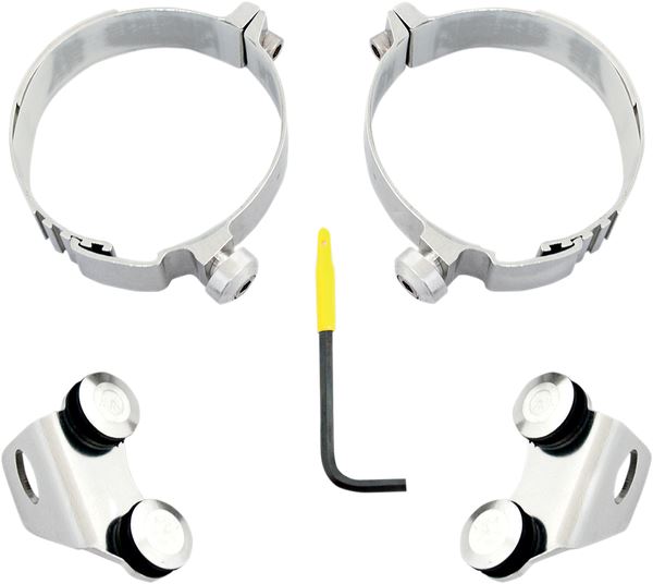 MEMPHIS SHADES Fork Deflectors Wind Deflector Mounting Kit MEK1980