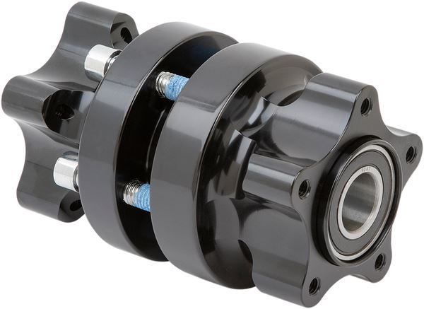 Arlen Ness Cartridge Hub Dual Anodized Black For HD FLHR 1584 00-07 71-604