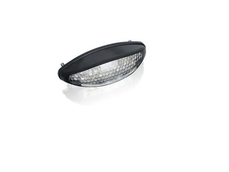 PUIG Lib Oval Brake Lights 80 x 20mm Black Universal 4818N
