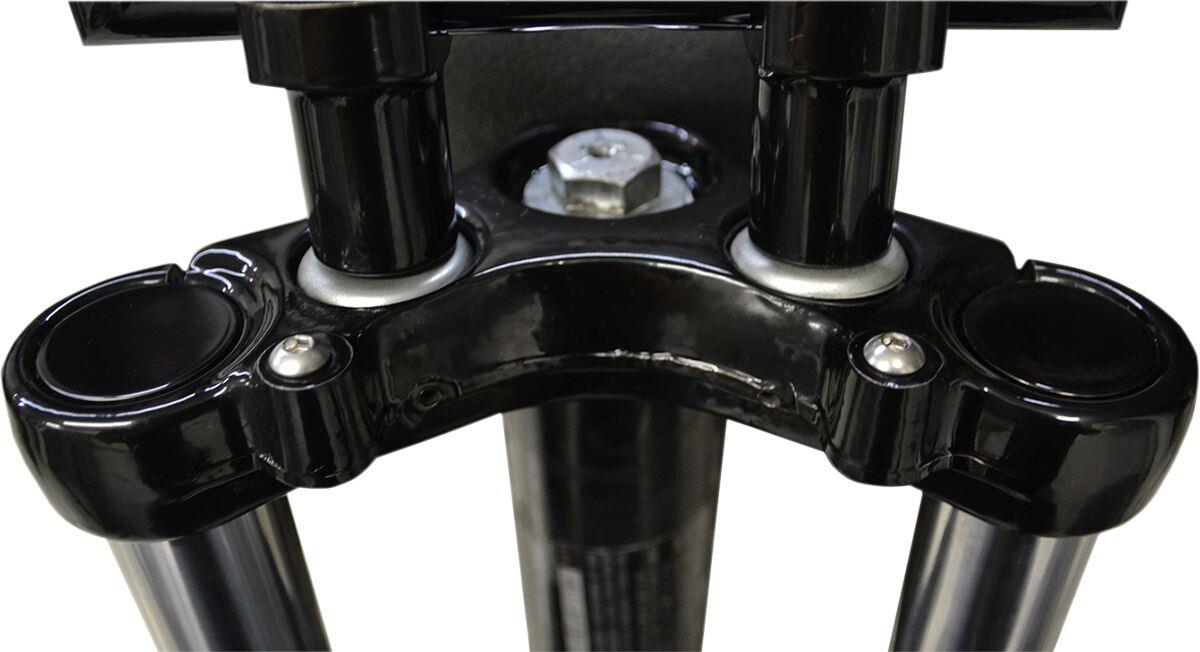 La Choppers Flush-Mount Fork Caps For Harley XL 1200 C 1957-2016 LA-7504-39B