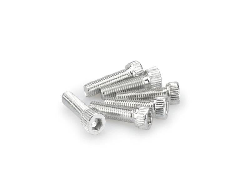 PUIG M5 30mm Allen Screws x 6 Silver Universal 0473P