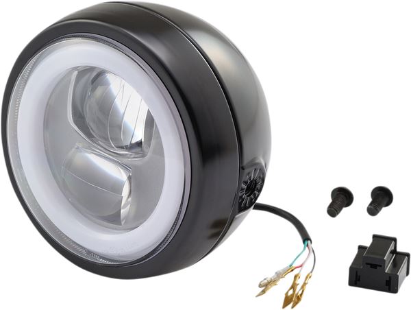 Daytona LED ECE Approved Black 12V Vibration Resistant Headlight Capsule 88633