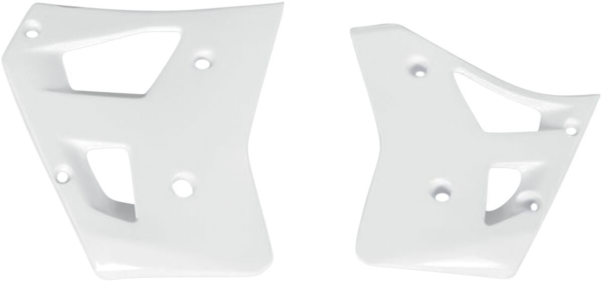 UFO RADIATOR COVERS YAMAHA YZ250 WHITE YA02823-046