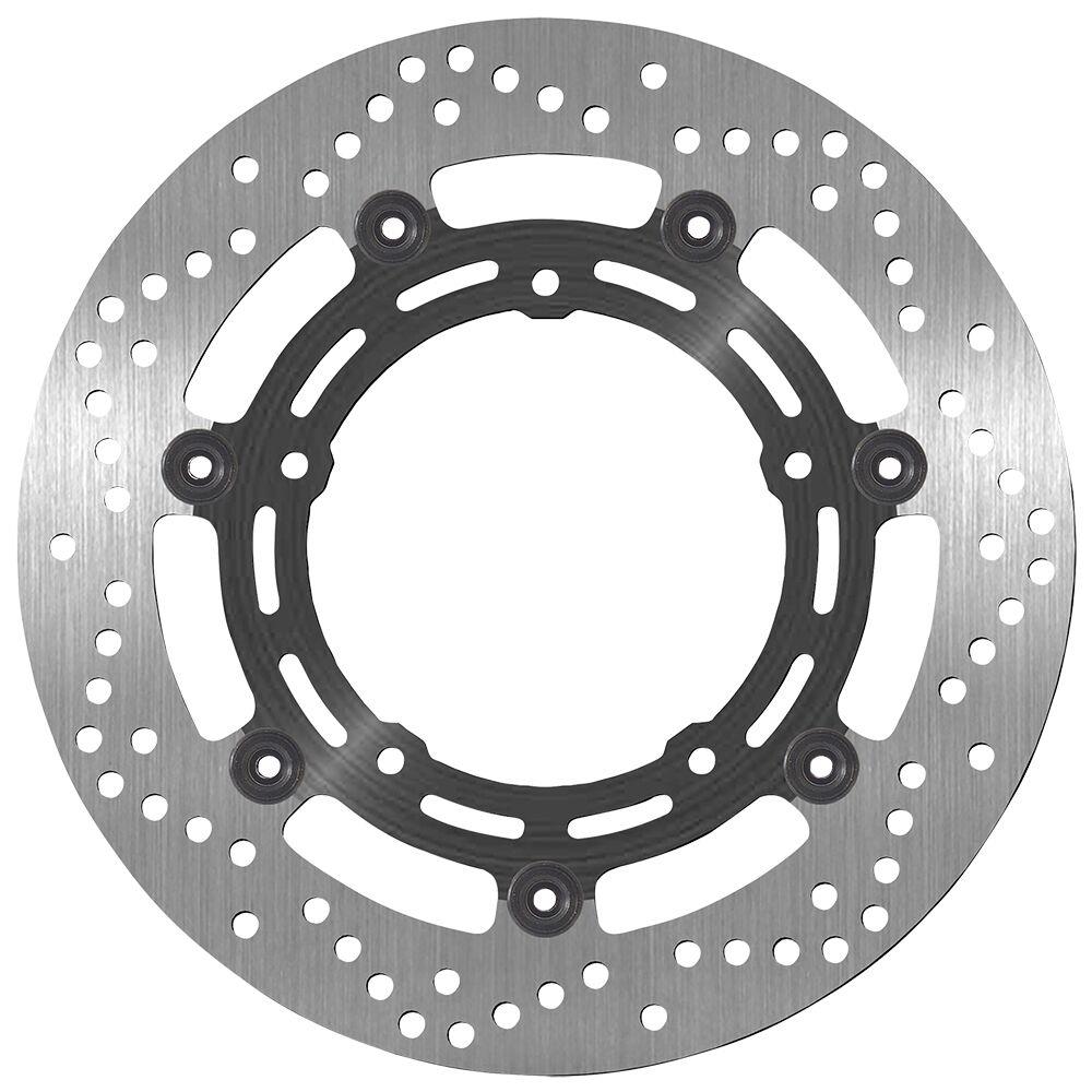 Sbs Stainless Steel Brake Rotor For Yamaha YZF-R3 1999-2018 Black Silver 5118A