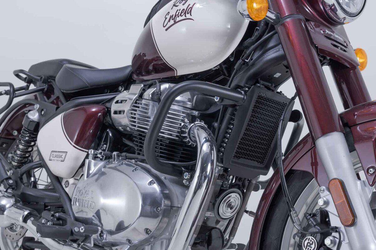 SW MOTECH Crash Bar Black Powder Coated Engine Protection SBL.41.043.10000/B