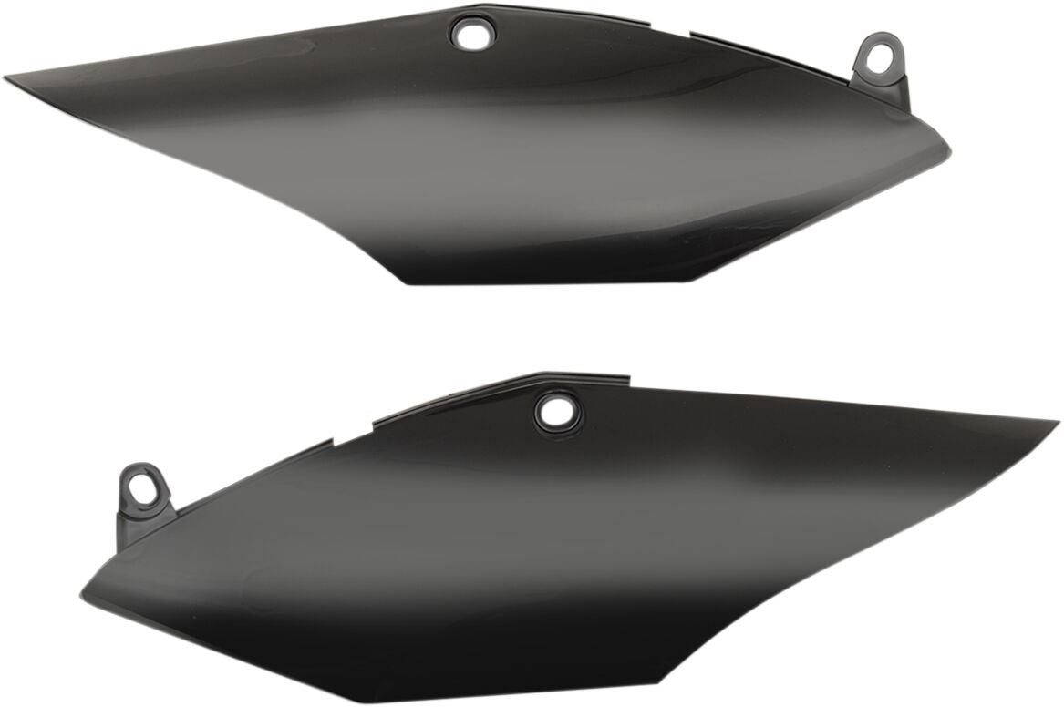 Cycra Side Number Panels For Honda CRF 250 R 2017-2021 Black Pair 1CYC-2898-12