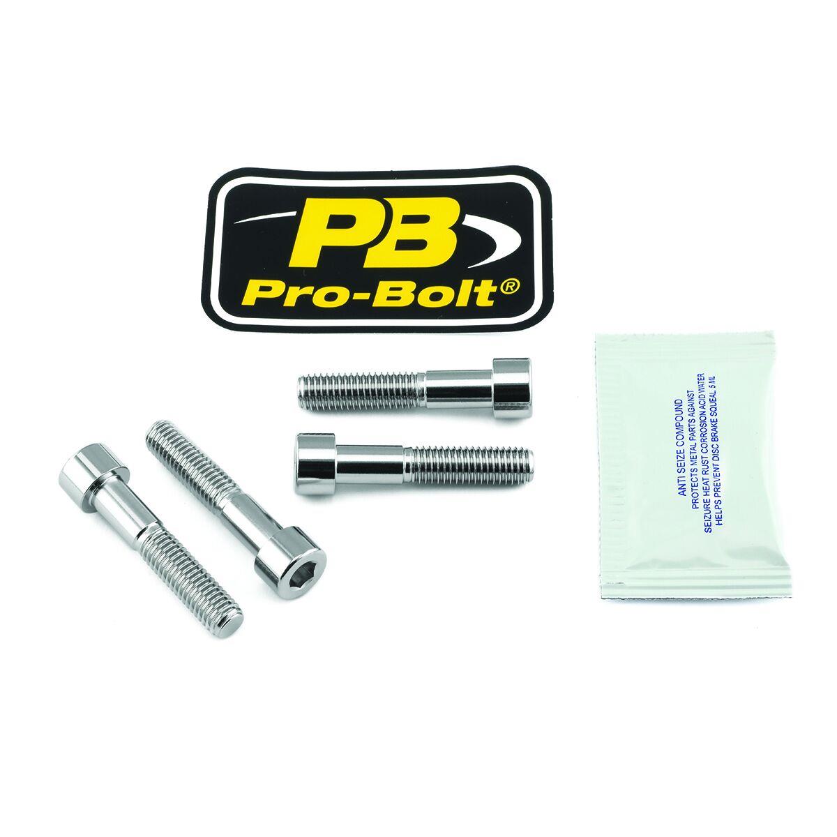 Pro Bolt Axle Pinch Bolt Kit Front For Suzuki GSX-S 1000 1998-2024 SSFAPINCH520