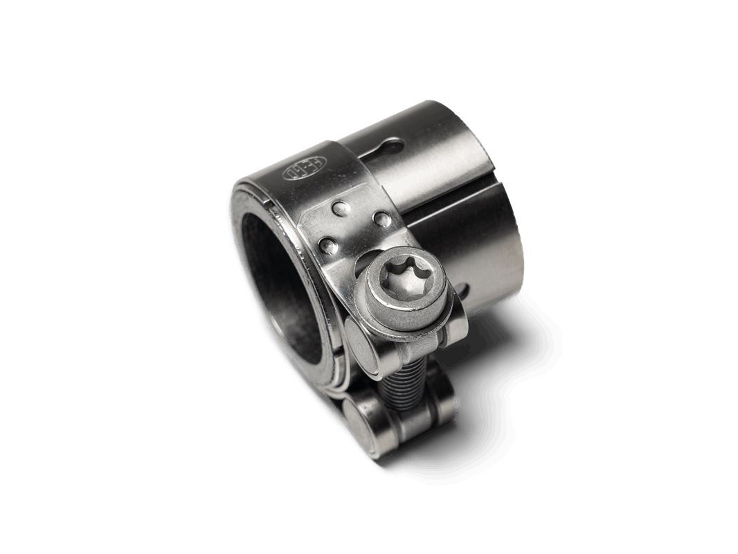 Akrapovic Replacement Exhaust And Muffler Clamp SS Silver For Yamaha XMAX 21-24 P-HF1485