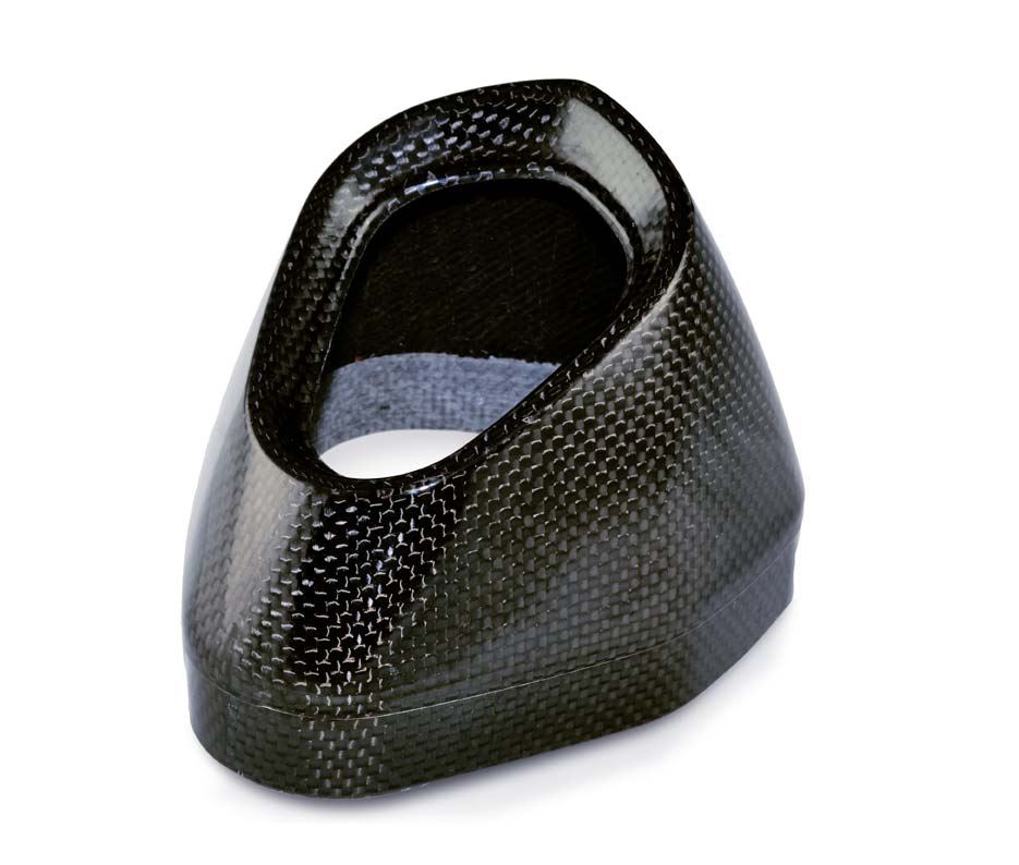Akrapovic Muffler End Cap CF Black For Honda GROM 125 Kawasaki Z H3 1000 16-20 V-EC323
