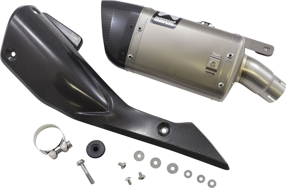 Akrapovic Slip-On Line Muffler TI For Suzuki GSX-S 1000 S 15-21 S-S10SO15-HAPT/1