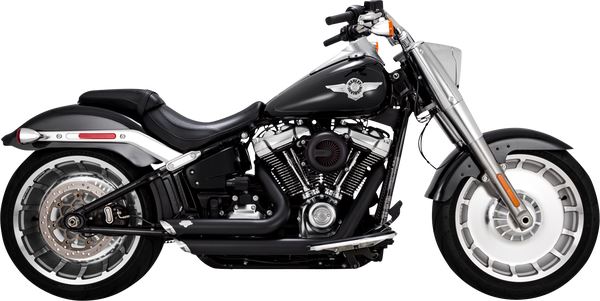 Vance & Hines Shortshots Staggered Exhaust System For Harley Davidson FXBR 1923 18-24 47335