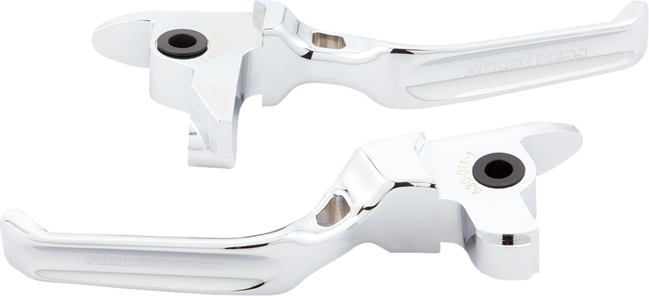 Arlen Ness Method Lever Set Chrome Silver For HD FXLRS 1923 18-24 530-023